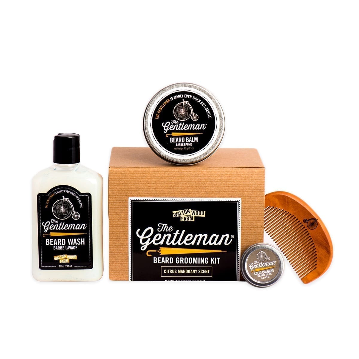 The Gentleman Beard Grooming Kit