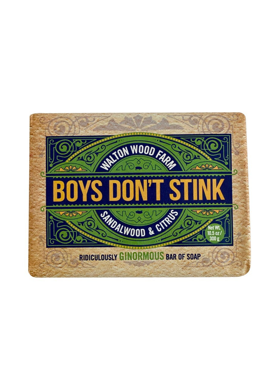 Boy's Don't Stink Soap -Sandalwood and Citrus 10.5 oz