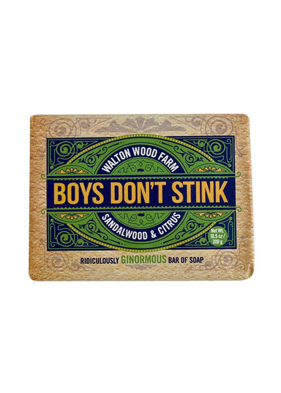 Boy's Don't Stink Soap -Sandalwood and Citrus 10.5 oz