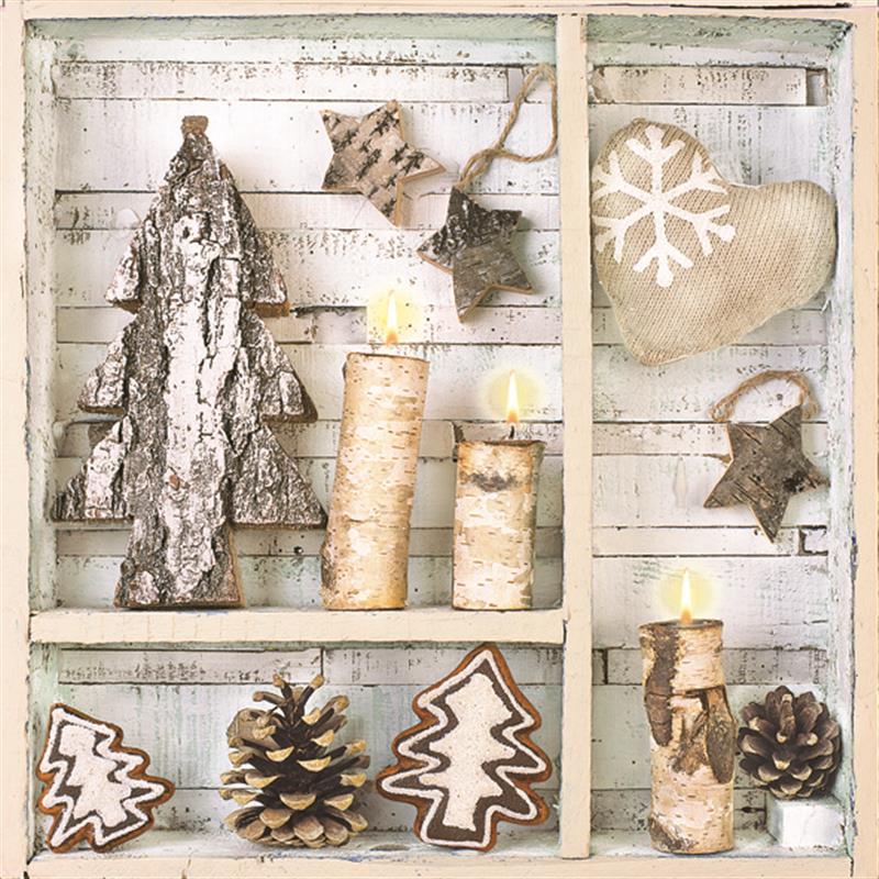 PAPER NAPKINS RUSTIC DECOR
