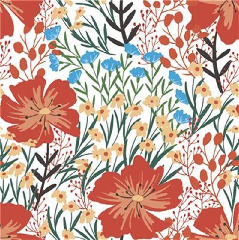 PAPER NAPKINS POPPY WILD FLWR