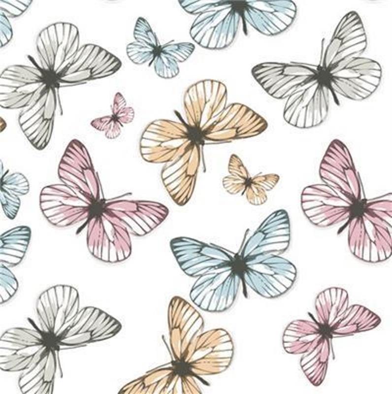 PAPER NAPKIN BUTTERFLIES