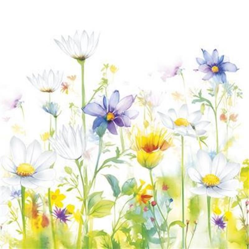 PAPER NAPKINS FLOWER MEADOW
