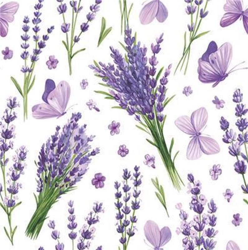 PAPER NAPKIN LAVENDER
