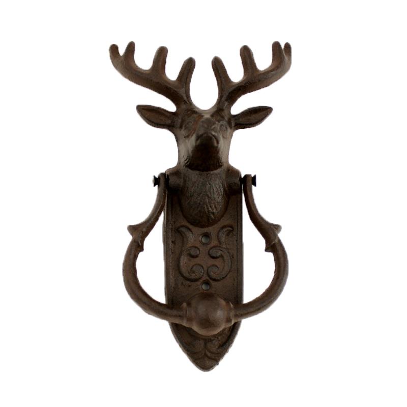 CAST IRON DEER KNOCKER