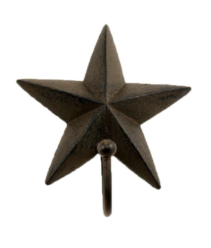 Cast Iron Star Hook