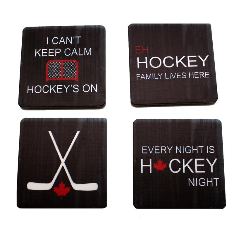 Hockey Coasters