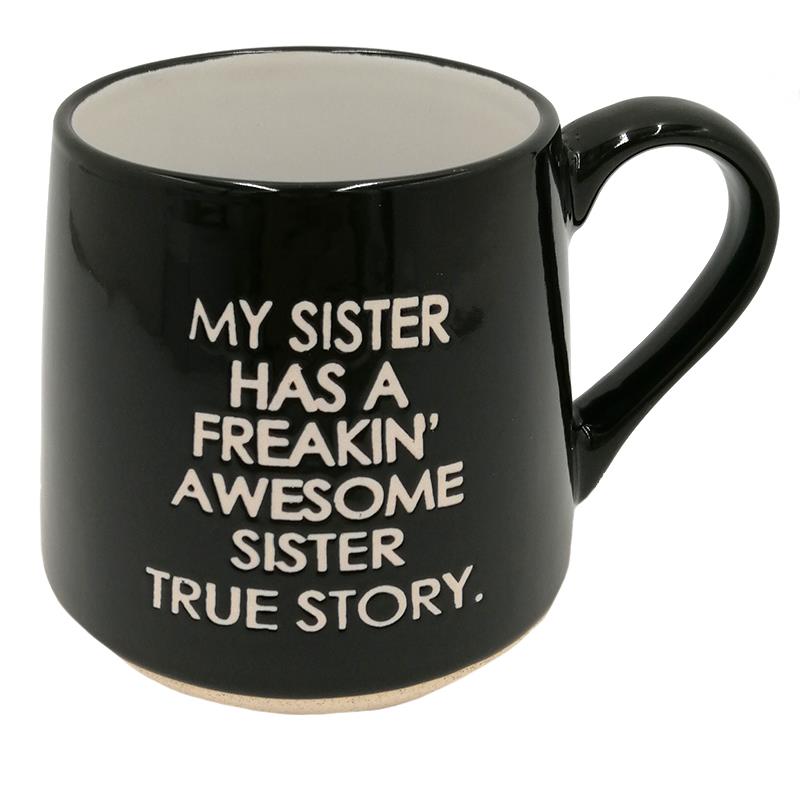 FAT BOTTOM MUG - AWESOME SISTER