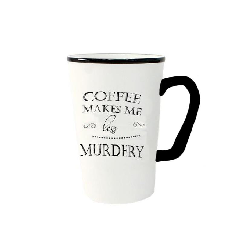 LESS MURDERY MUG