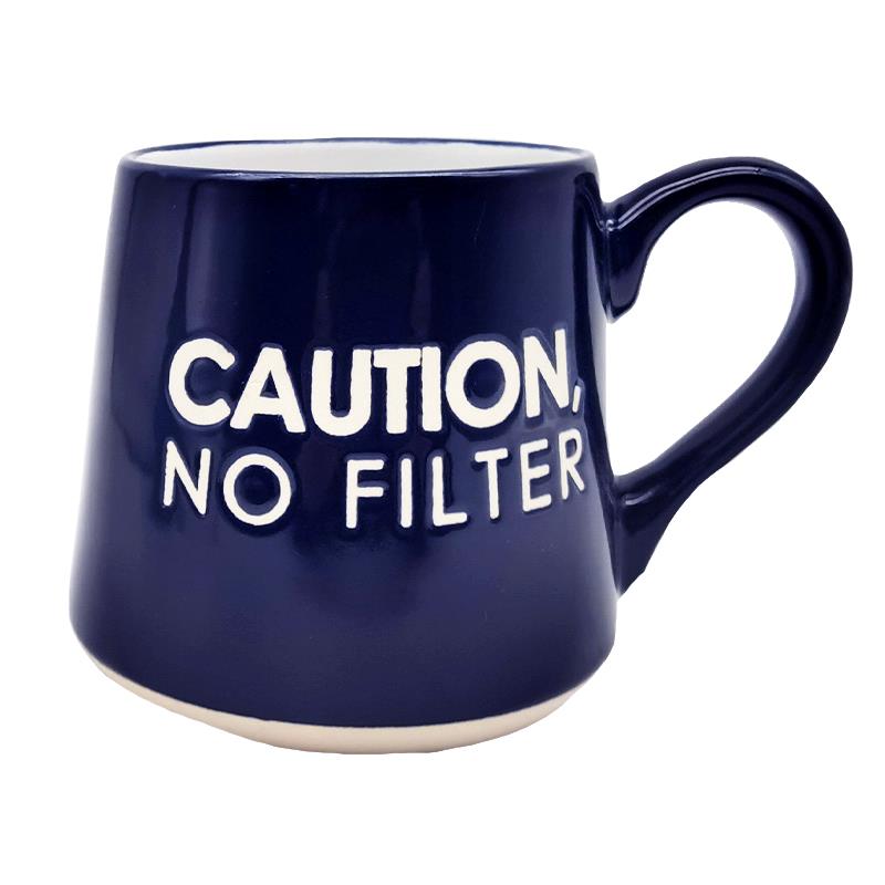 FAT BOTTOM MUG - CAUTION