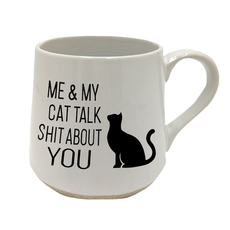 FAT BOTTOM MUG - ME AND MY CAT TALK