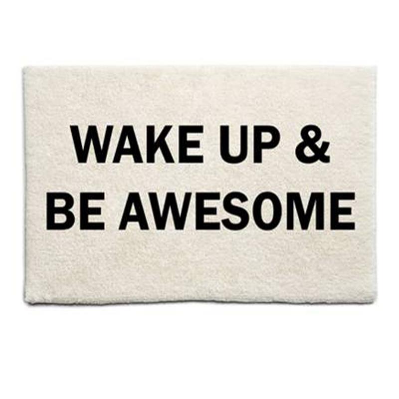 Wake Up Bath Mat