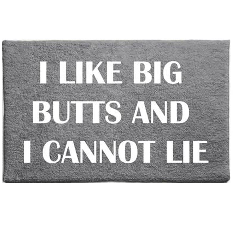 I Like Big Butts Bath Mat