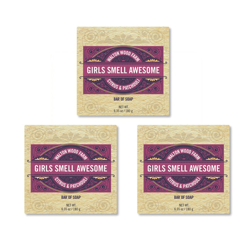 GIRLS SMELL AWESOME 6.35oz 3 PK