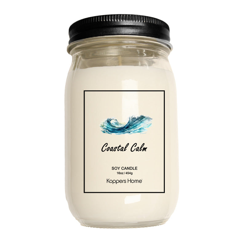 Soy Candle- Coastal Calm 16oz