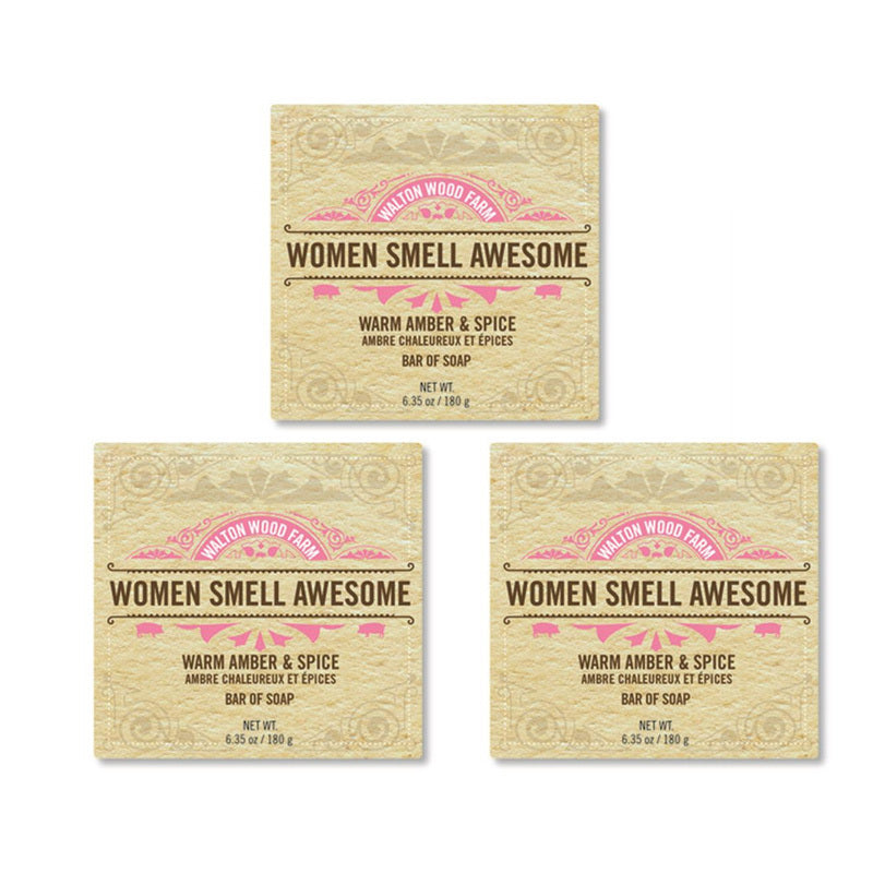 WOMEN SMELL AWESOME 6.35oz 3 PK