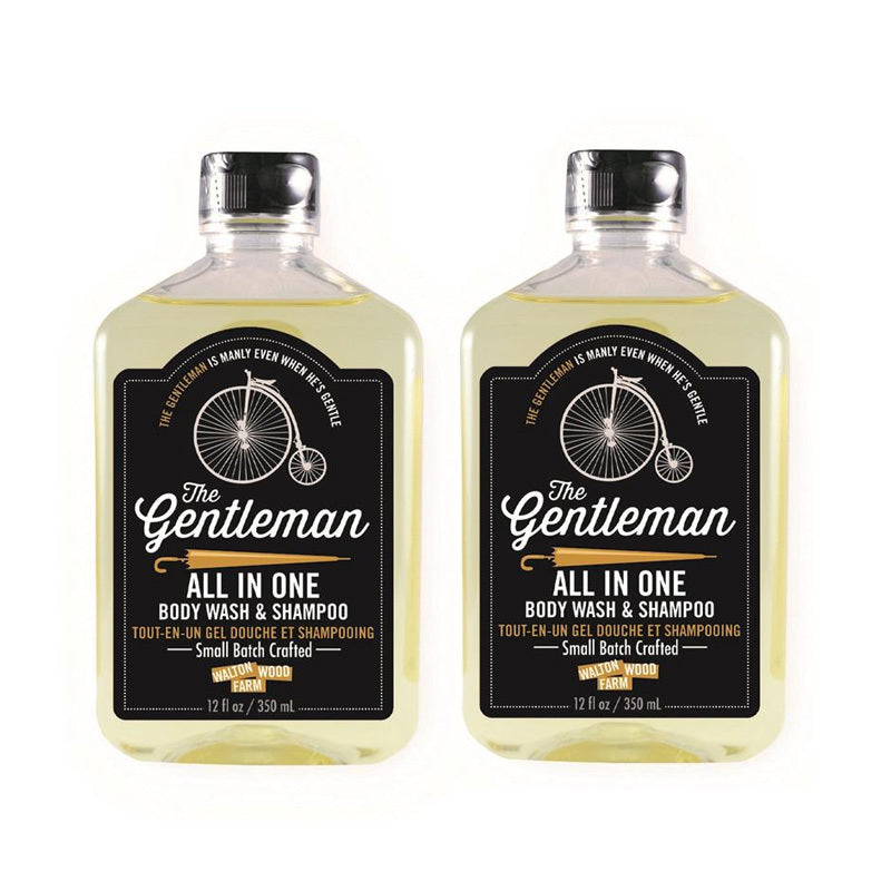 GENTLEMAN BODY WASH & SHAMPOO 2PK