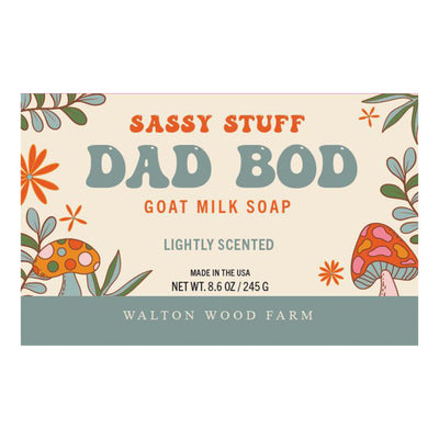 Dad Bod Goat Milk Bar Soap 8.6oz