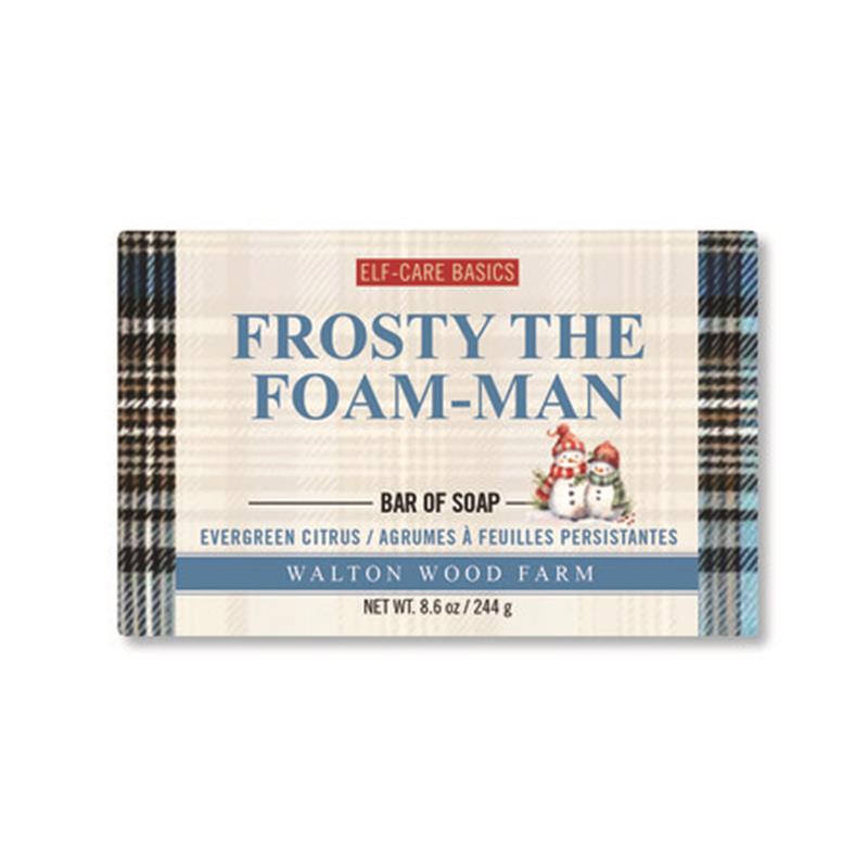 SOAP BAR-SNOWMAN 8.6OZ