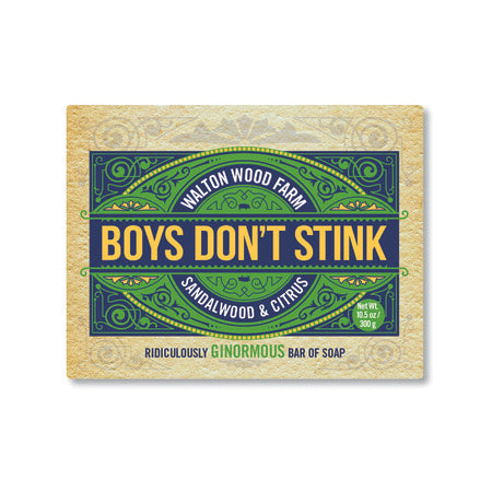 Boy's Don't Stink Soap - Sandalwood and Citrus 10.5 oz