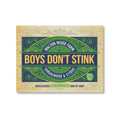 Boy's Don't Stink Soap - Sandalwood and Citrus 10.5 oz