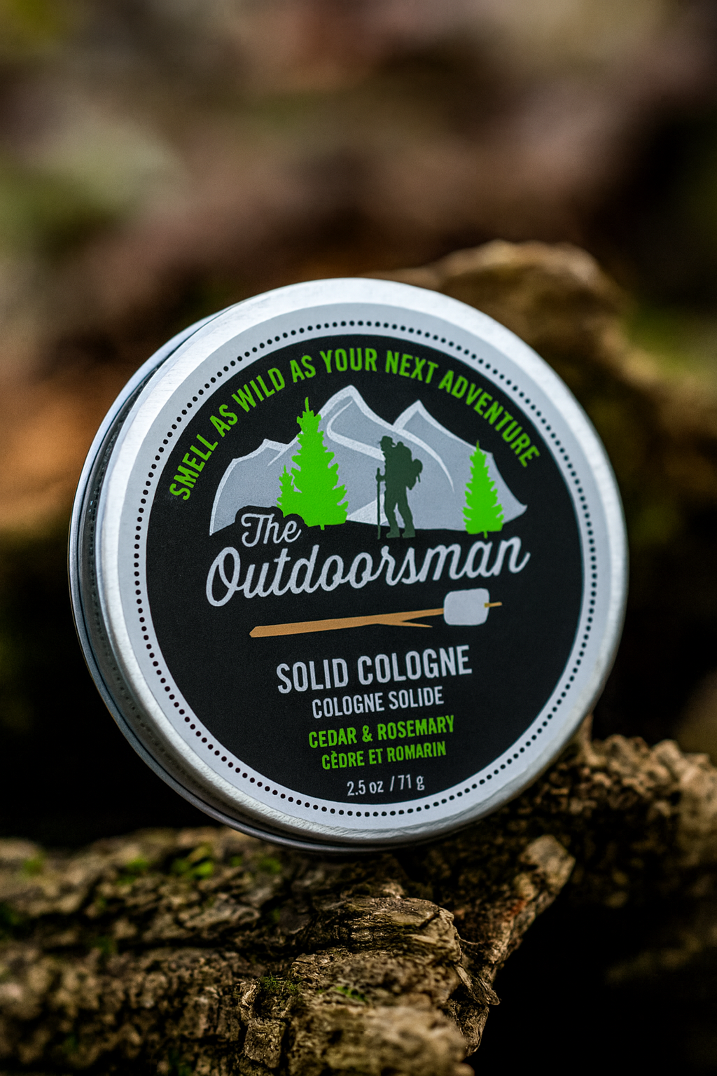 The Outdoorsman Solid Cologne 2.5 oz – Walton Wood Farm