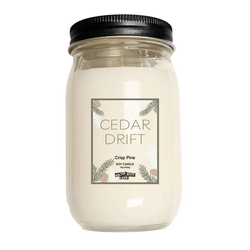 SOY CANDLE Cedar Drift 16OZ