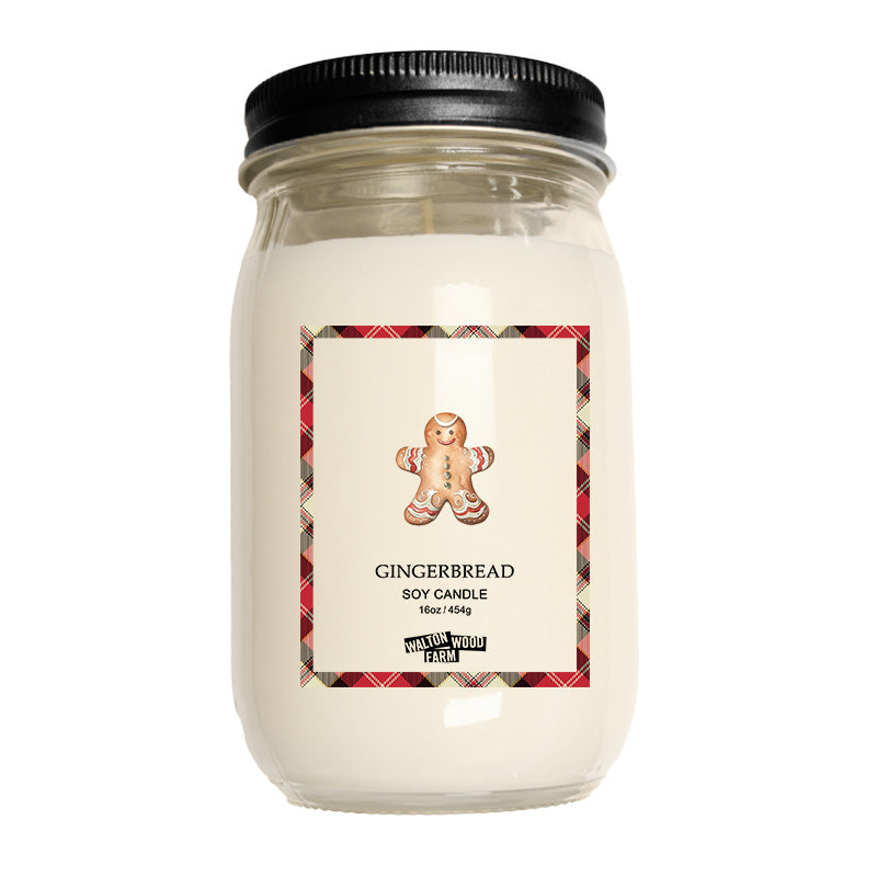 Soy Candle- Gingerbread 16oz