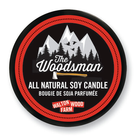 Soy Candle Tin- The Woodsman 8oz