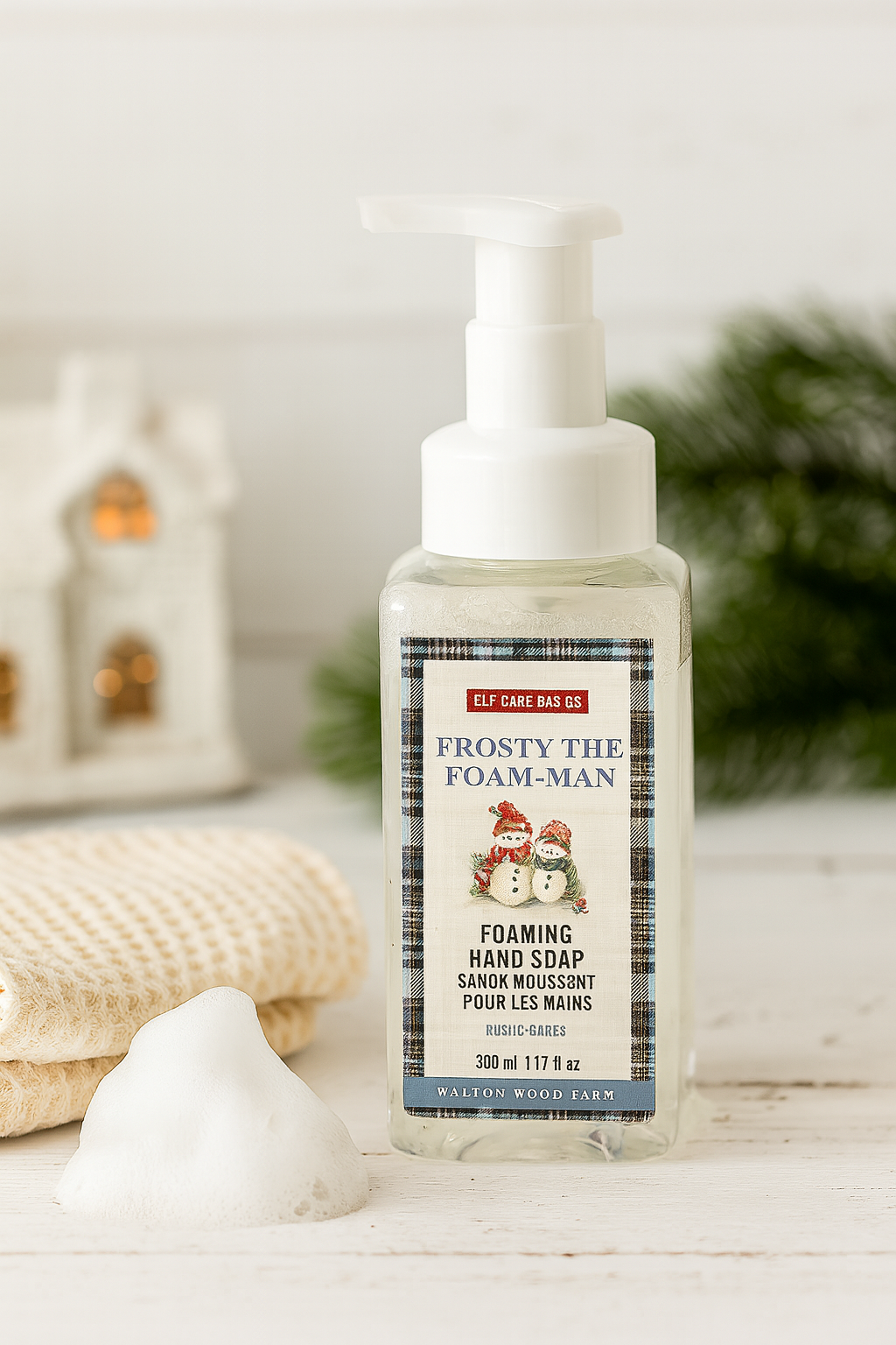 Foaming Hand Soap- Frosty the Foam-Man 17oz