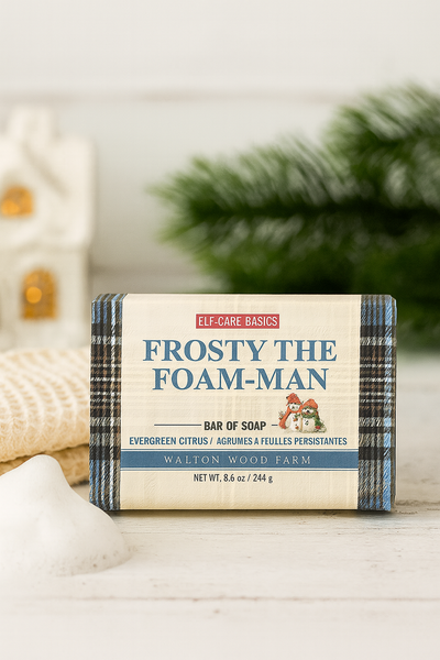 SOAP BAR-SNOWMAN 8.6OZ