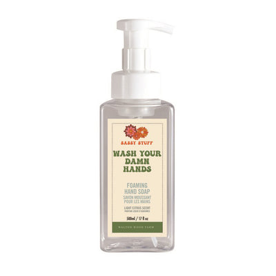 Sassy Stuff Foaming Hand Soap- Wash Damn Hands 17oz