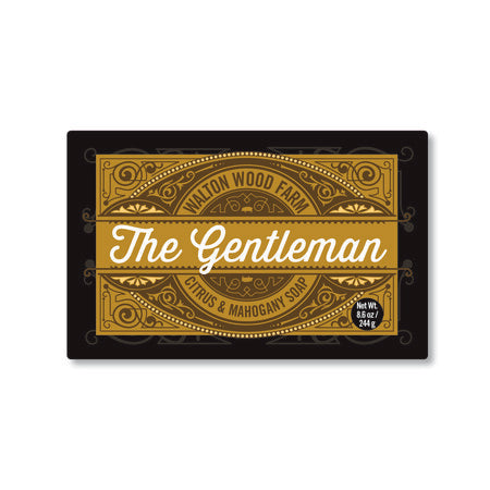 Gentleman Soap 8.6oz Citrus & Mahogany NEW SCENT