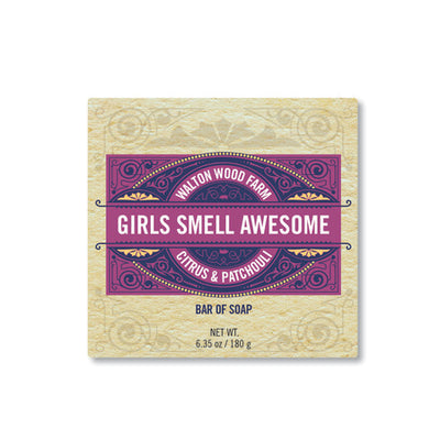 Girls Smell Awesome Soap 6.35oz