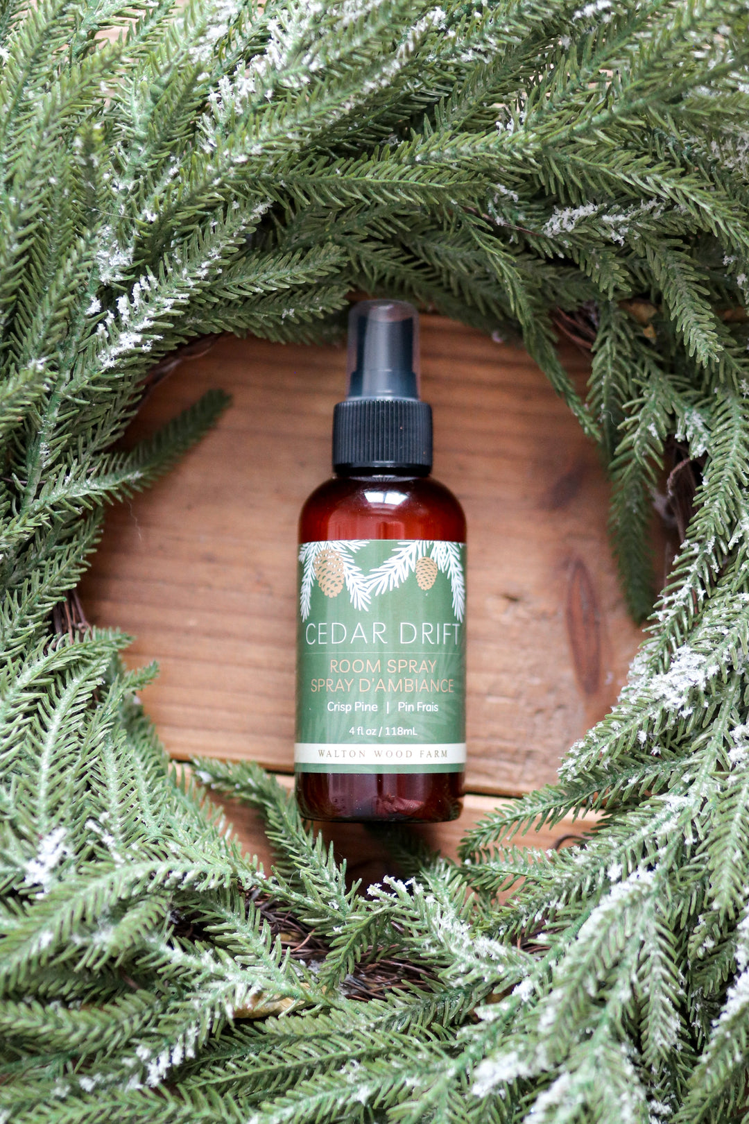 Room Spray- Cedar Drift 4oz – Walton Wood Farm