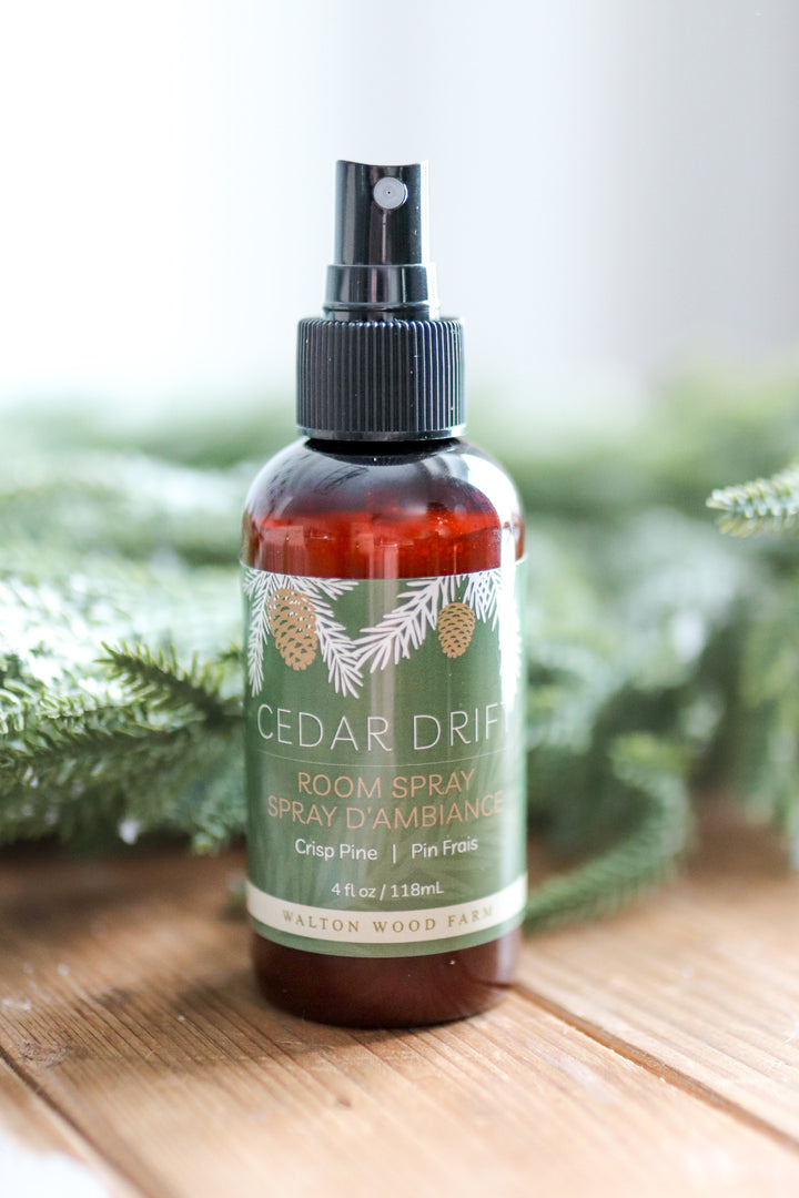 Room Spray- Cedar Drift 4oz – Walton Wood Farm