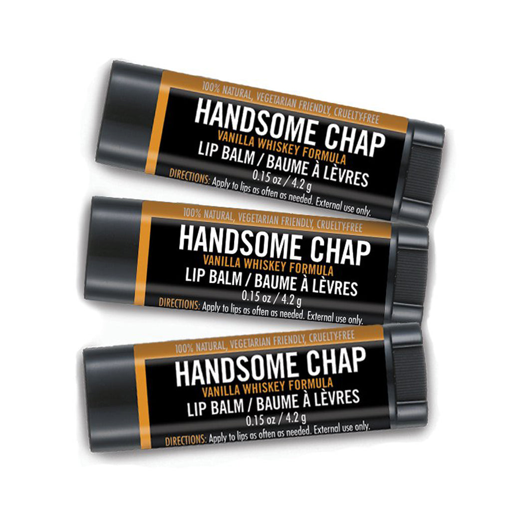 Handsome Chap Lip Balm, 3 Pack