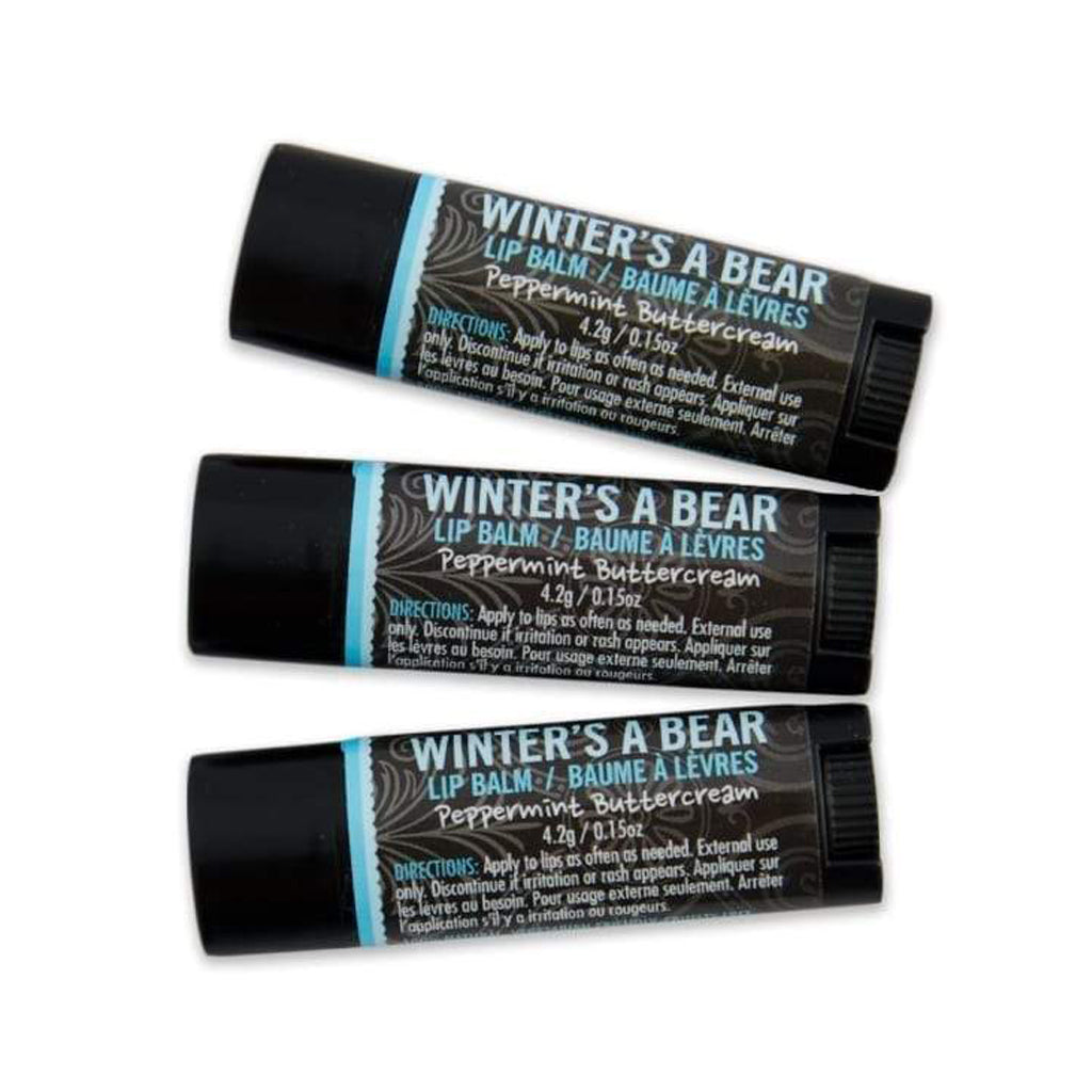 Winter's A Bear Lip Balm 3 Pack