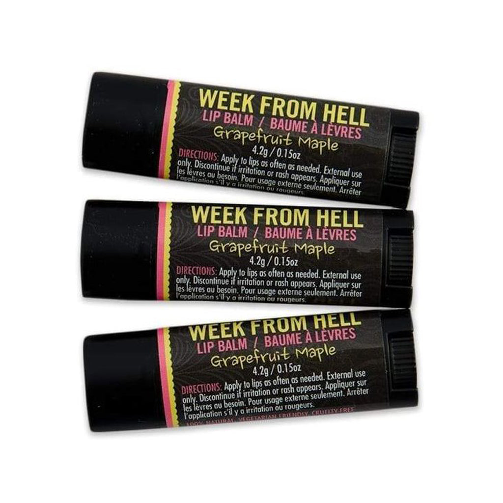 Week from Hell Lip Balm- 3 Pack