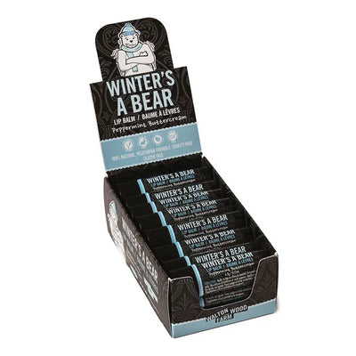 Winter's A Bear Lip Balm-20pc