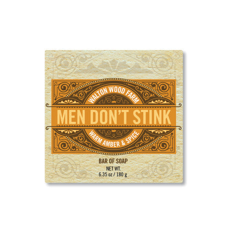 6.35oz Men Don't Stink Warm Amber & Spice