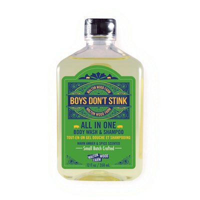 BOYS DON'T STINK BODY WASH & SHAMPOO 3PK