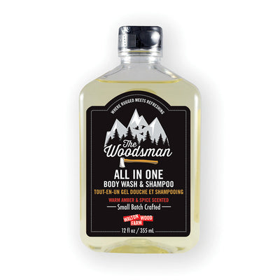 The Woodsman Body Wash & Shampoo 12 fl oz