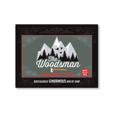 The Woodsman - Sandalwood & Citrus 10.5 oz Soap Bar