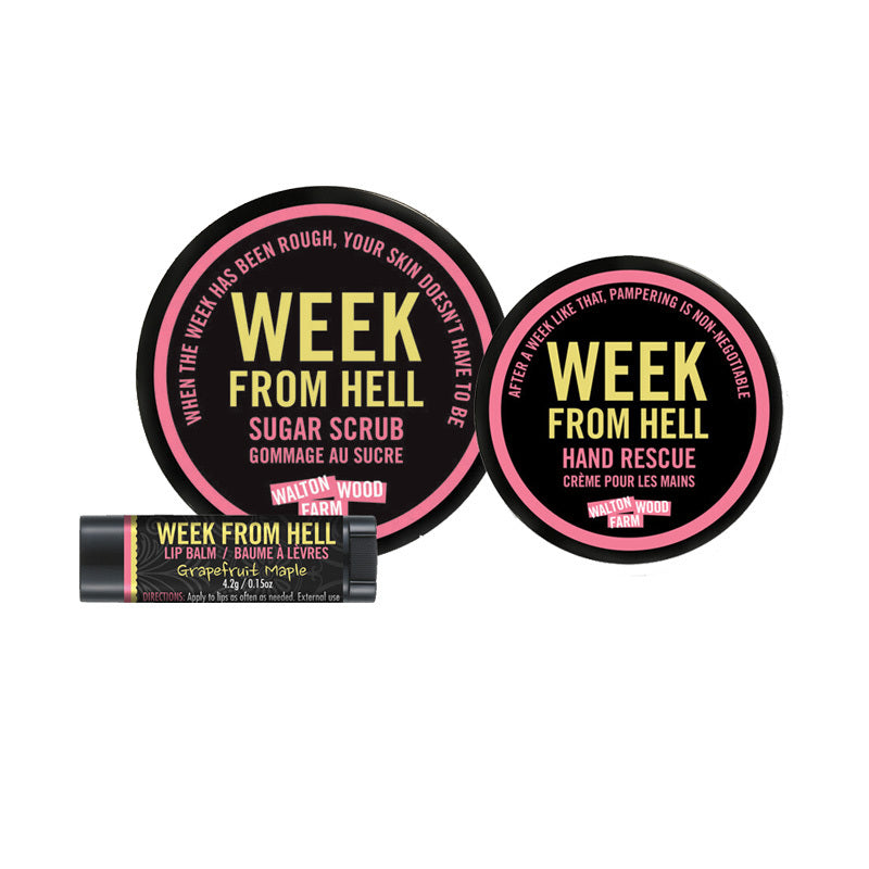 Week From Hell Body & Lips Gift Set – Walton Wood Farm