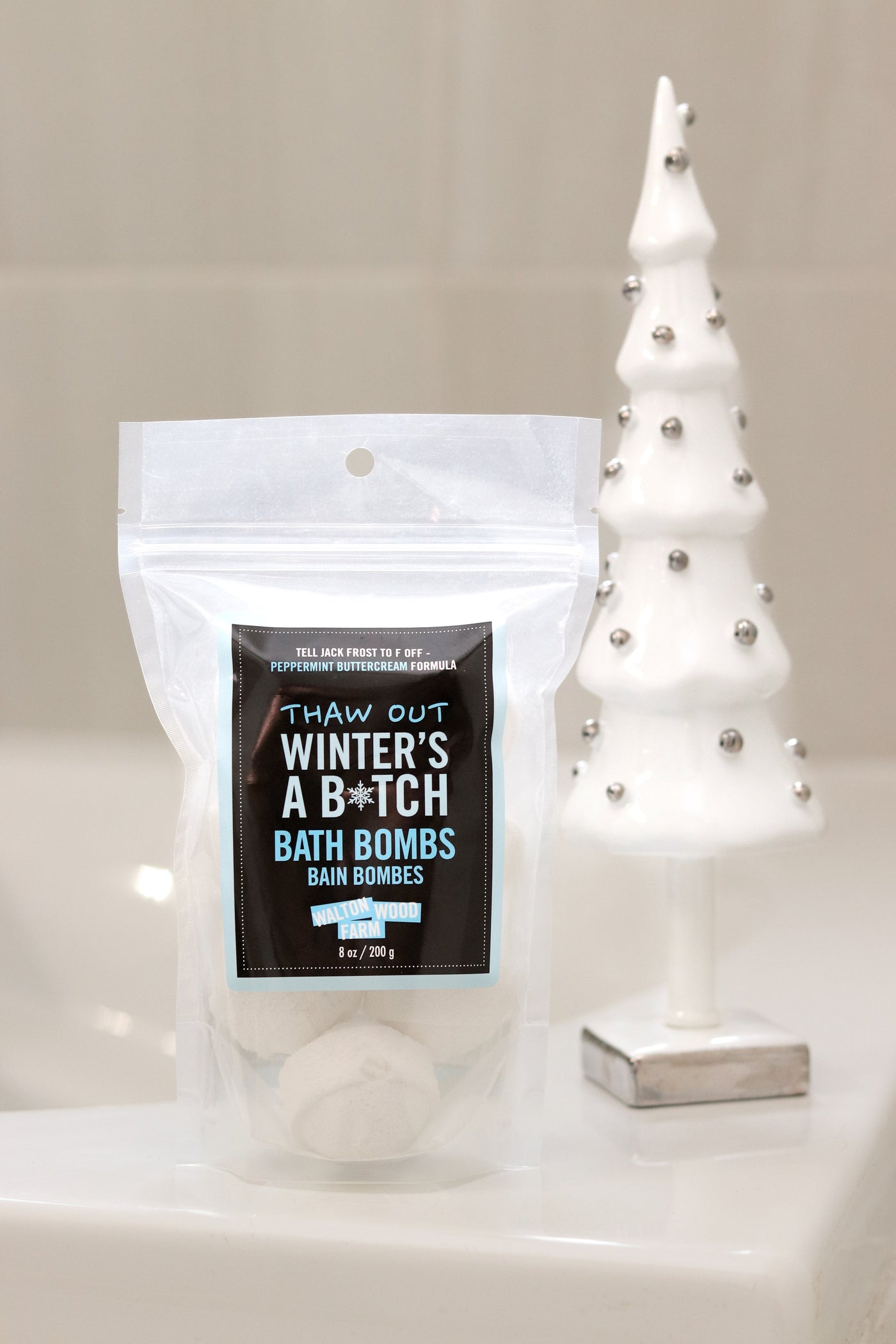 Winter's a B*tch Bath Bombs – Walton Wood Farm