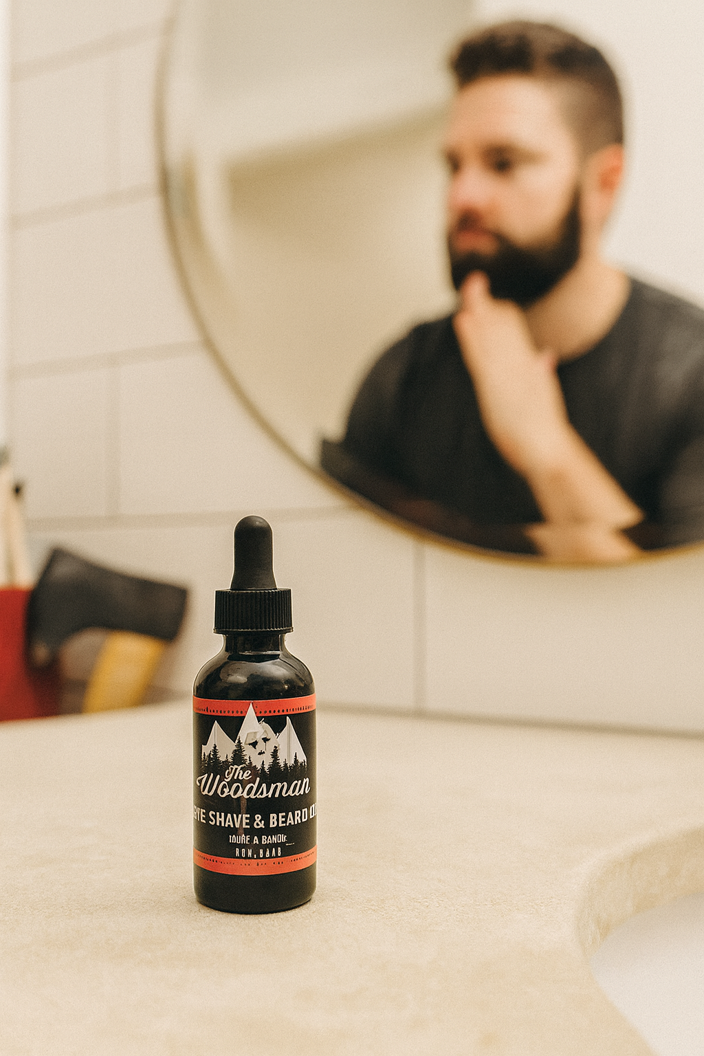 The Woodsman Beard and Shave Oil 1 oz