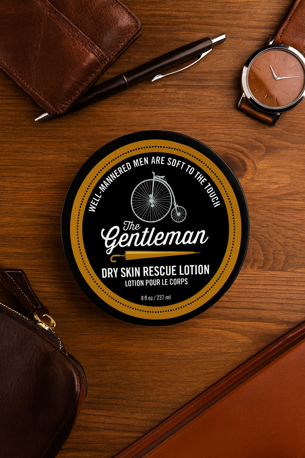 Gentleman Dry Skin Rescue Lotion 8 oz
