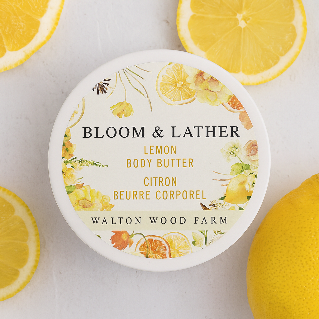 LEMON BODY BUTTER 8oz