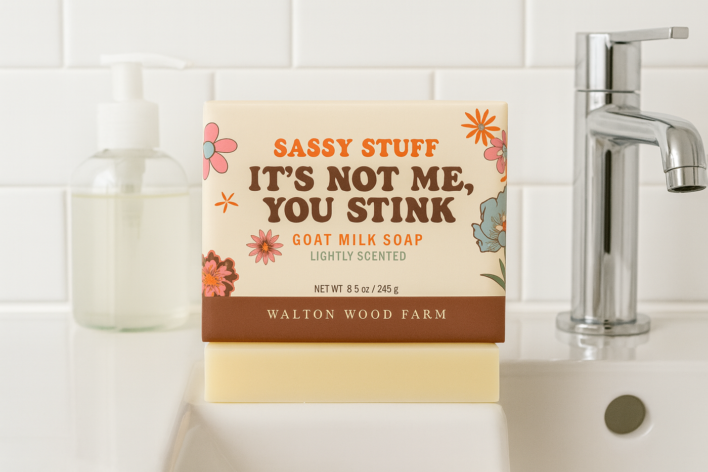 It's Not Me, You Stink Goat Milk Bar Soap 8.6oz